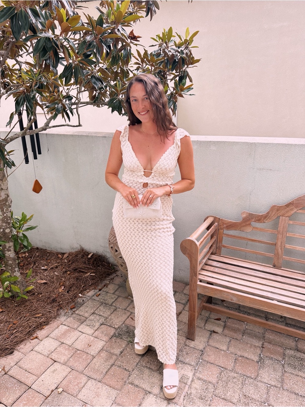 Meshki Dress - Ezra Lace Maxi Dress